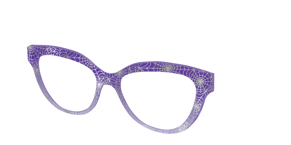 The Holographic Purple Webbed Crystal