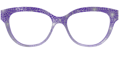 The Holographic Purple Webbed Crystal