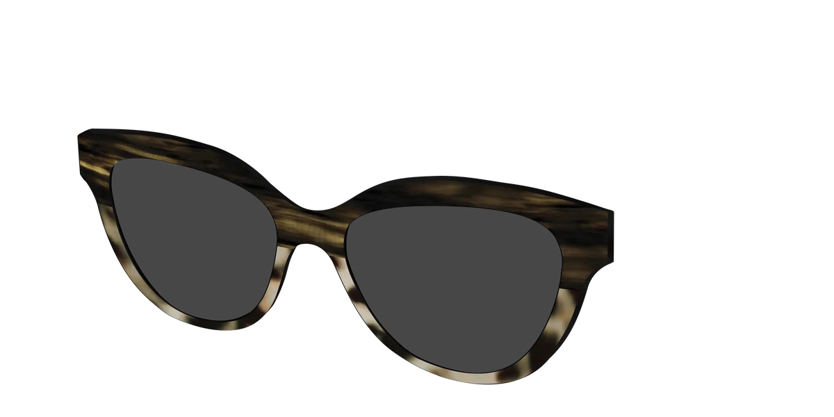 The Polarized Horn Tortoise Sun Top