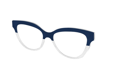 The Navy Plaid Crystal Split