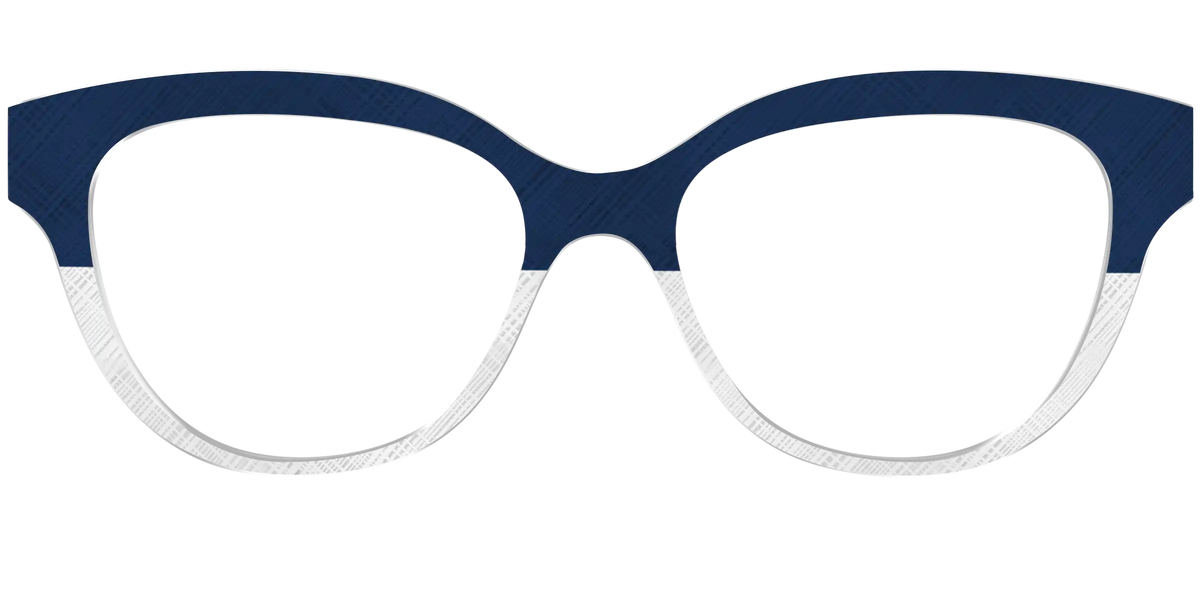 The Navy Plaid Crystal Split