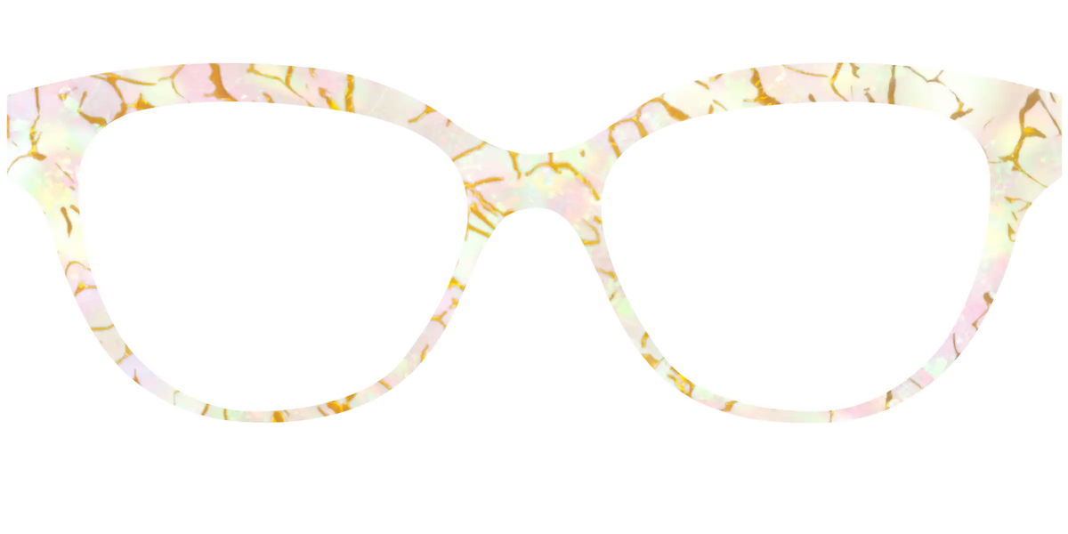 The Opalescent Pearl with Gold Streaks