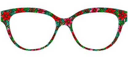 The Poinsettia Stained Glass