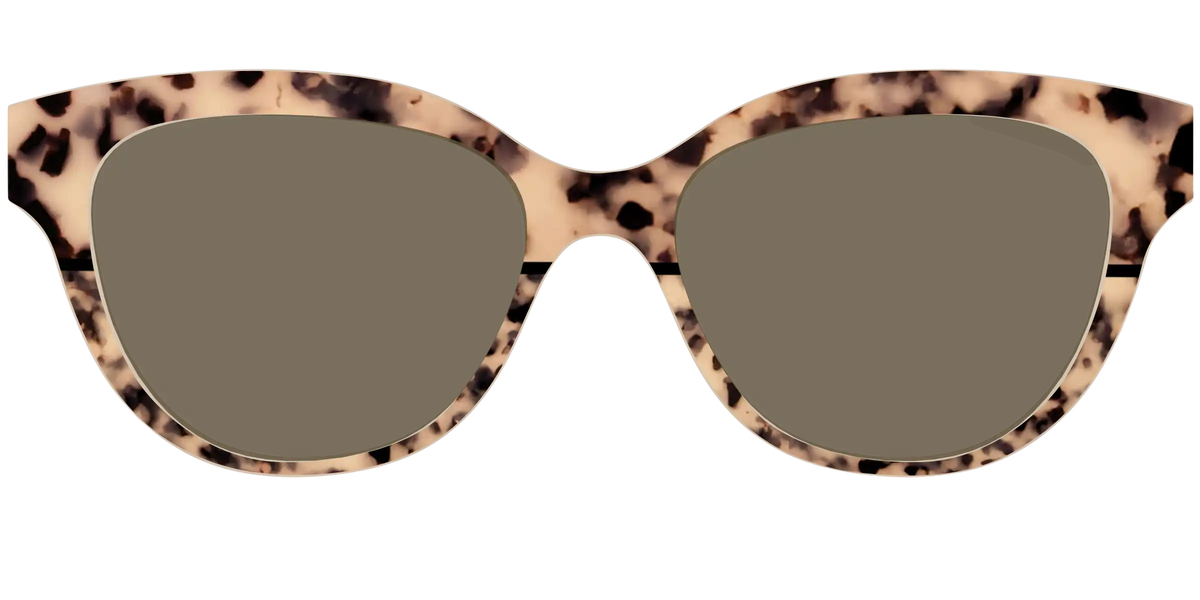 The Polarized Bisque Tortoise Split Sun Top