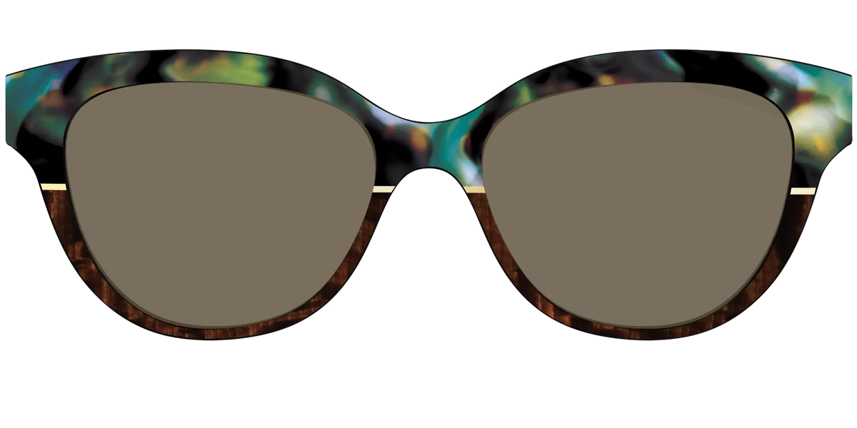 The Polarized Mirage Split with Gold Foil Sun Top