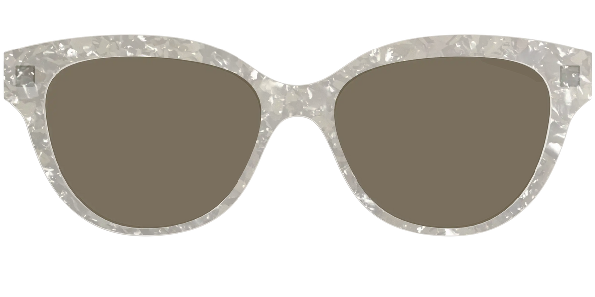 The Polarized White Quartz Pearl Sun Top