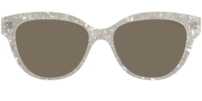 The Polarized White Quartz Pearl Sun Top