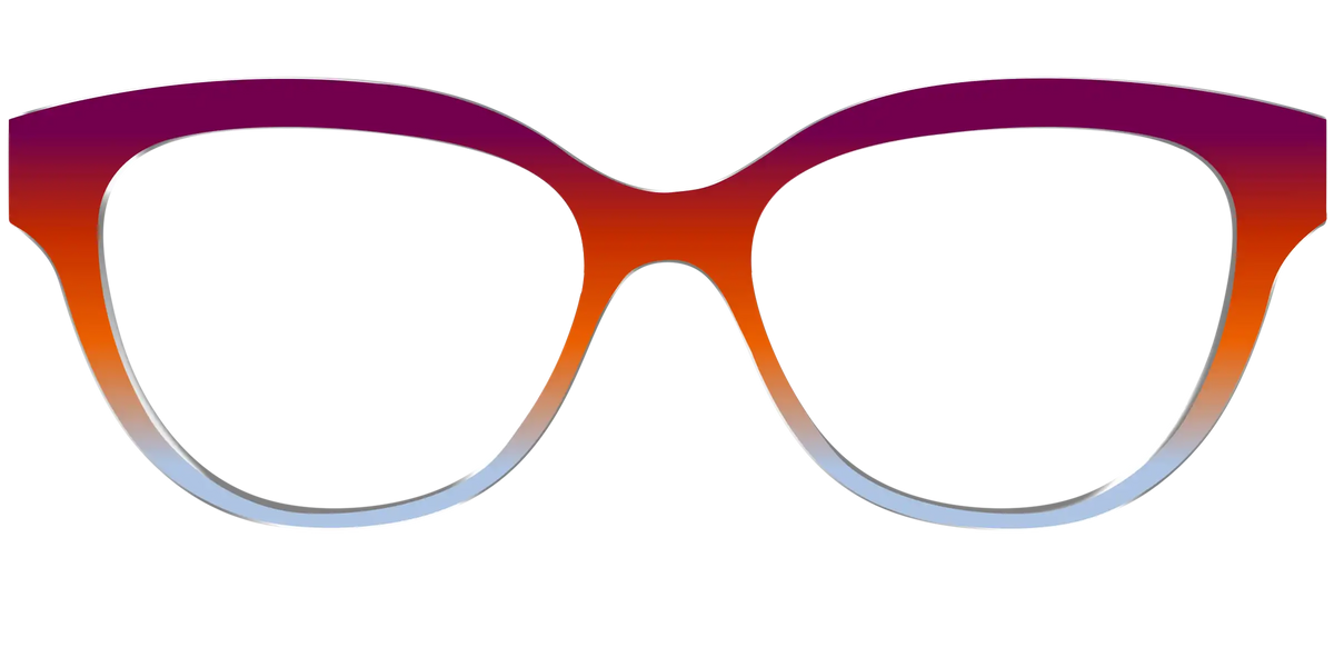 The Raspberry to Periwinkle Gradient