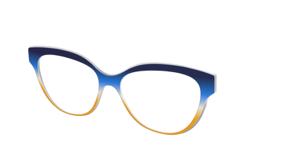 The Royal Blue to Gold Gradient