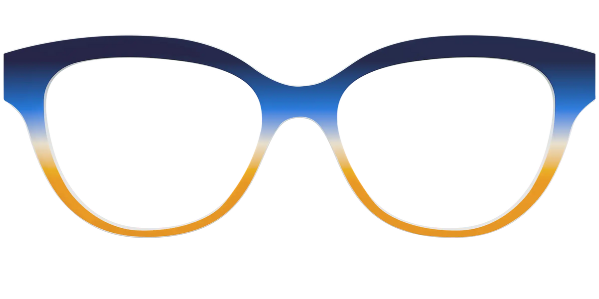 The Royal Blue to Gold Gradient