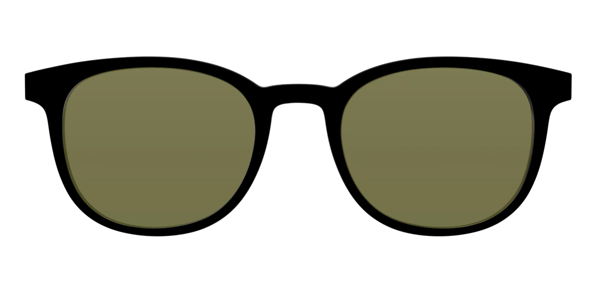 The Black with Green Racquet Sport lens