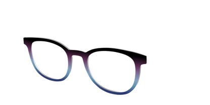 The Dark Magenta to Cerulean Gradient