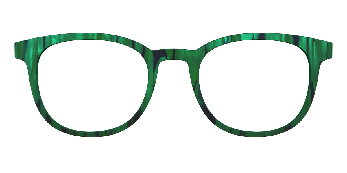 The Emerald Moire Stripes