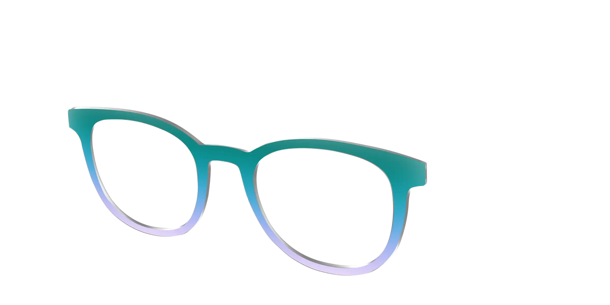 The Emerald to Lilac Gradient
