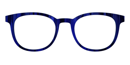 The Indigo Moire Stripes