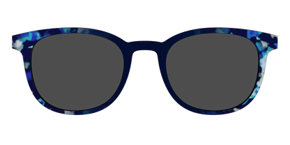 The Polarized Indigo Tortoise Sun Top