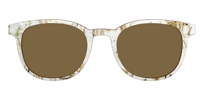 The Polarized Ivory Sand Pearl Shell Sun Top