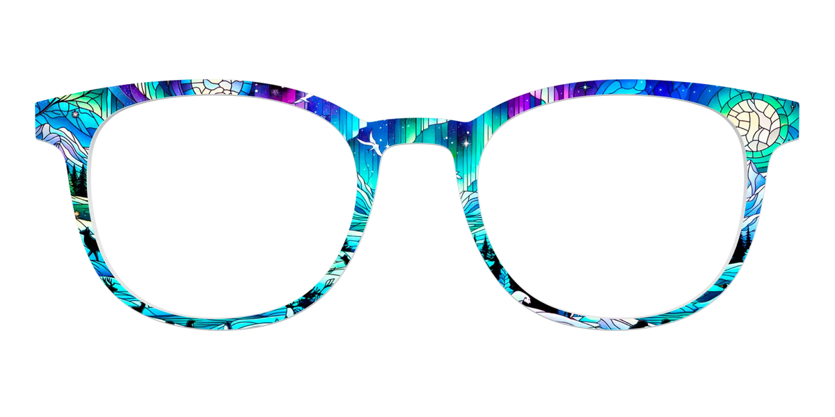 The Northern Lights Stained Glass