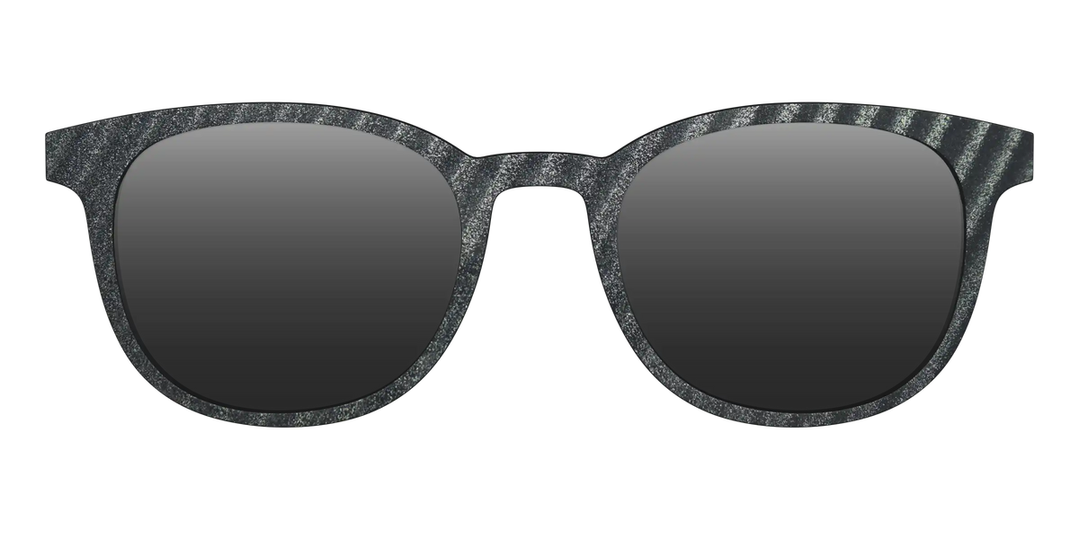 The Polarized Obsidian Stripe Sun Top