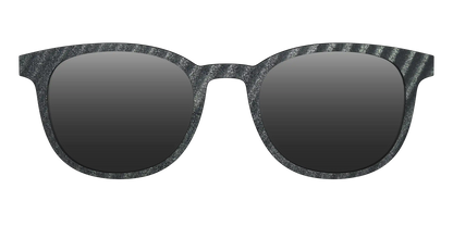 The Polarized Obsidian Stripe Sun Top