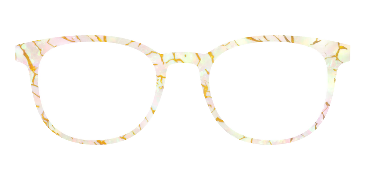 The Opalescent Pearl with Gold Streaks