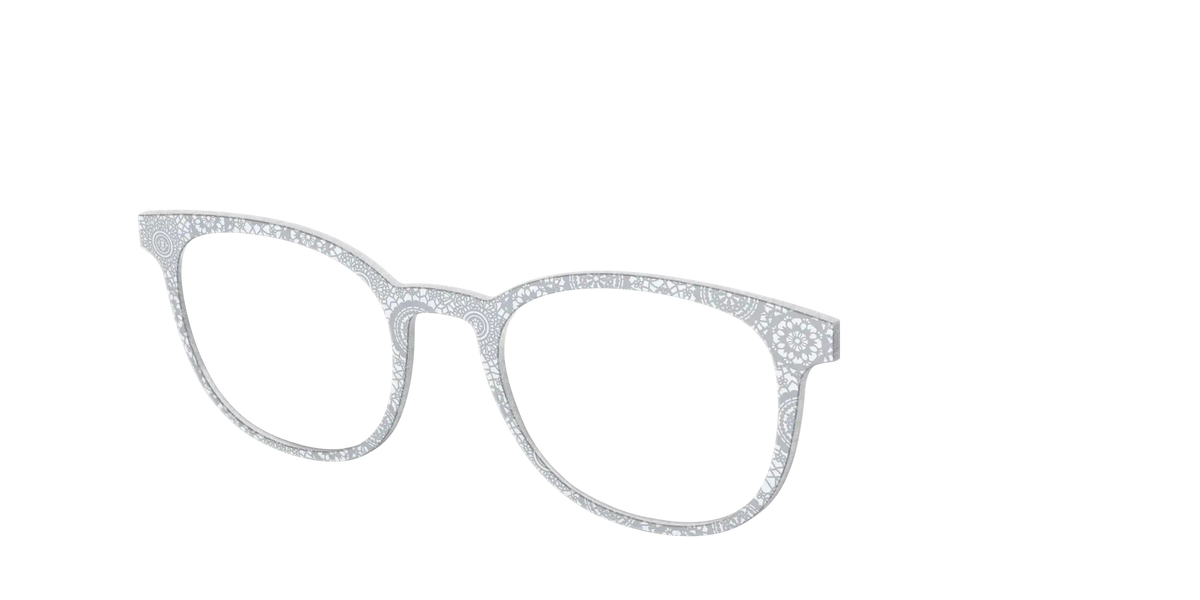 The Pale Gray Medallion Lace