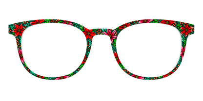 The Poinsettia Stained Glass