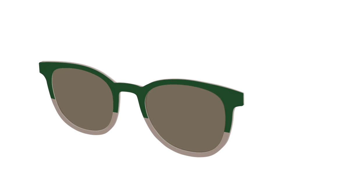 The Polarized Cedar & Sap Crystal Split Sun Top