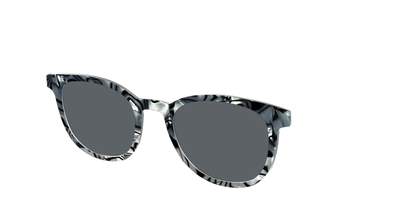 The Polarized Zebra Pearl Split Sun Top
