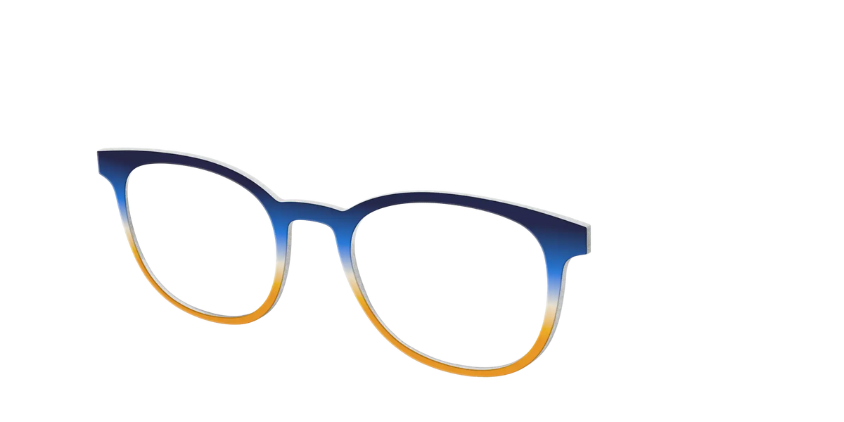 The Royal Blue to Gold Gradient