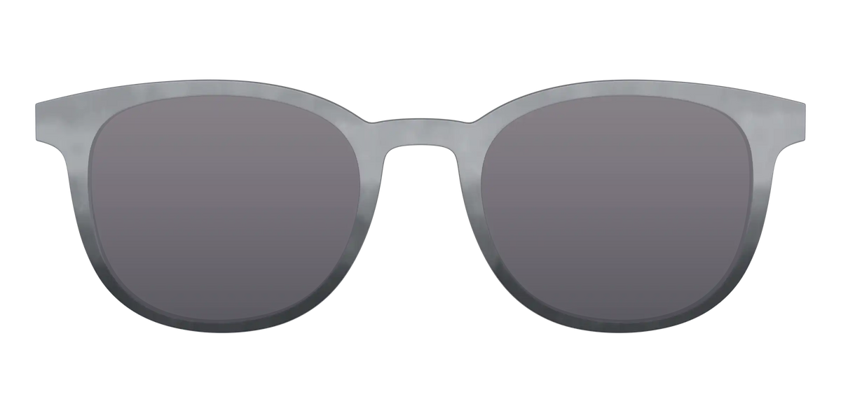 The Polarized Slate Dip Dye Sun Top