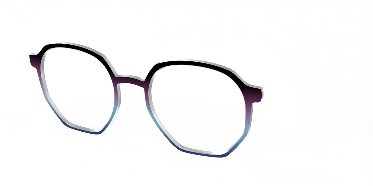 The Dark Magenta to Cerulean Gradient