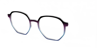The Dark Magenta to Cerulean Gradient