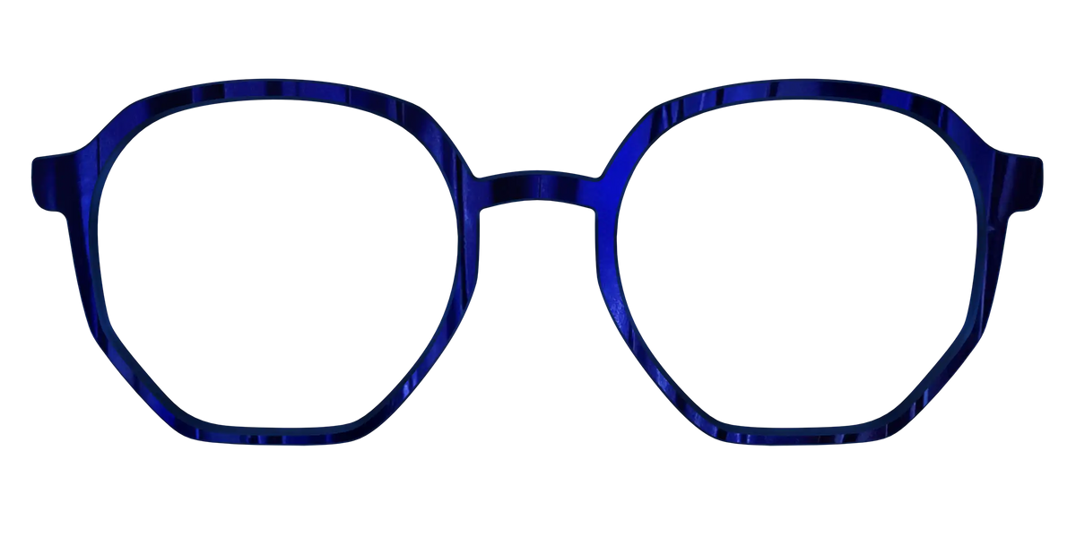 The Indigo Moire Stripes