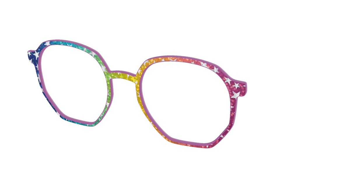 The Iridescent Rainbow Stars
