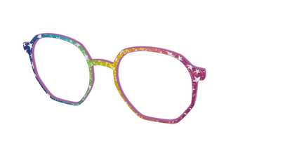 The Iridescent Rainbow Stars