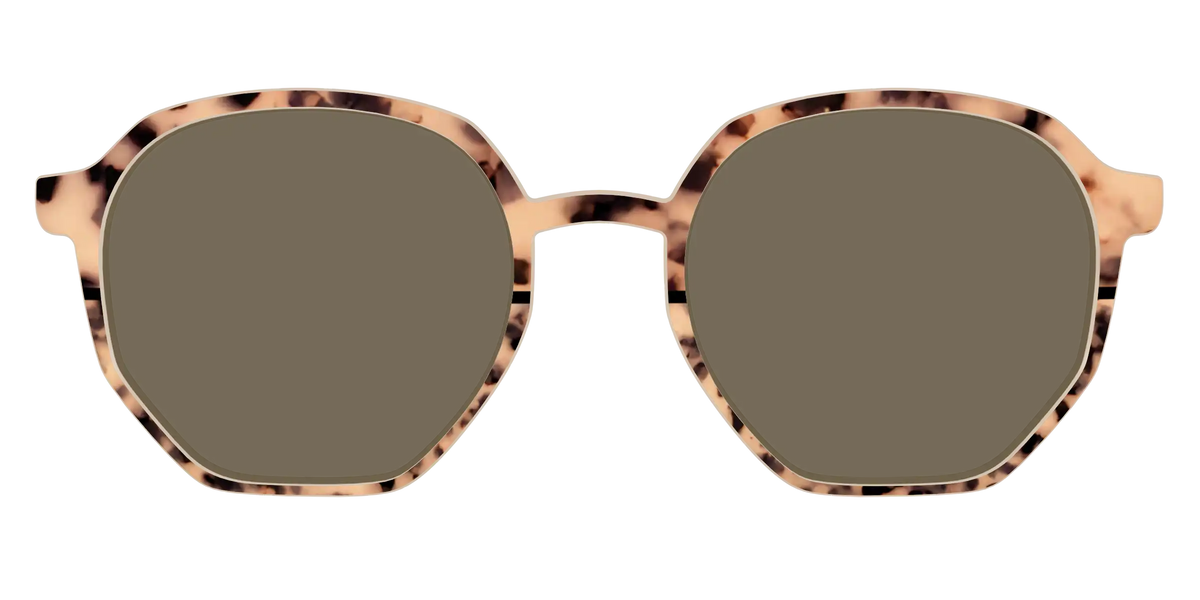 The Polarized Bisque Tortoise Split Sun Top