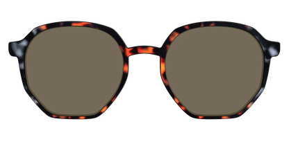The Polarized Gray & Amber Tortoise Sun Top