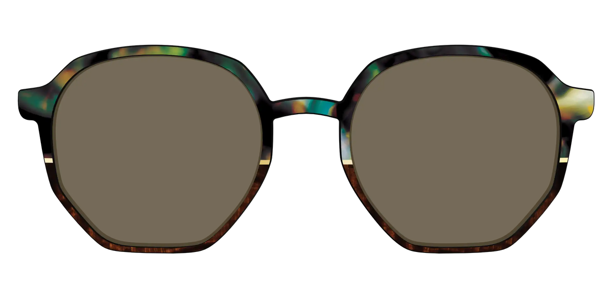 The Polarized Mirage Split with Gold Foil Sun Top