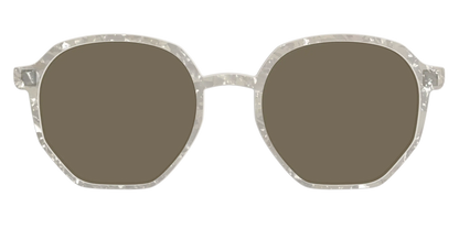The Polarized White Quartz Pearl Sun Top