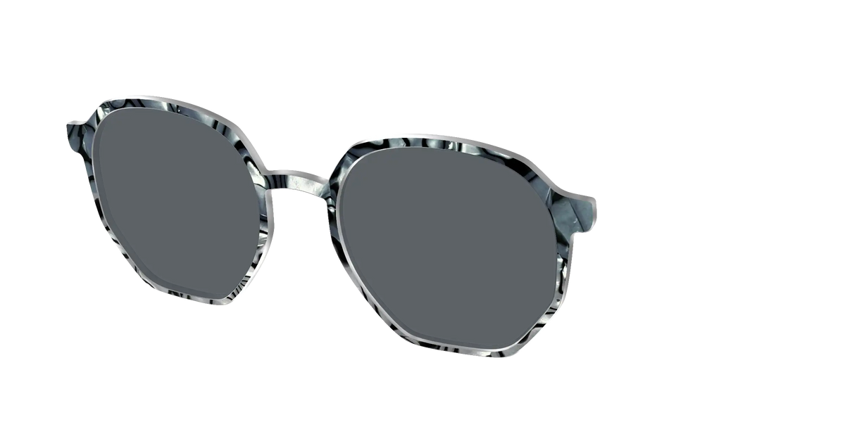 The Polarized Zebra Pearl Split Sun Top