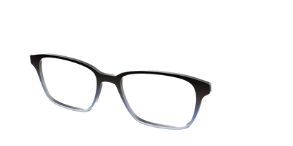 The Black to Icy Cyan Gradient