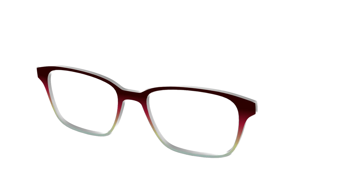 The Cherry to Frosted Mint Gradient