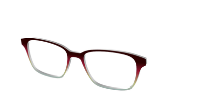 The Cherry to Frosted Mint Gradient