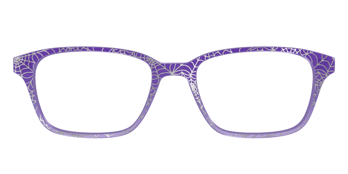 The Holographic Purple Webbed Crystal