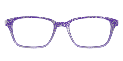 The Holographic Purple Webbed Crystal