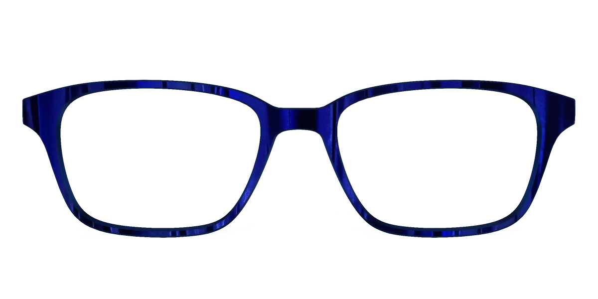 The Indigo Moire Stripes
