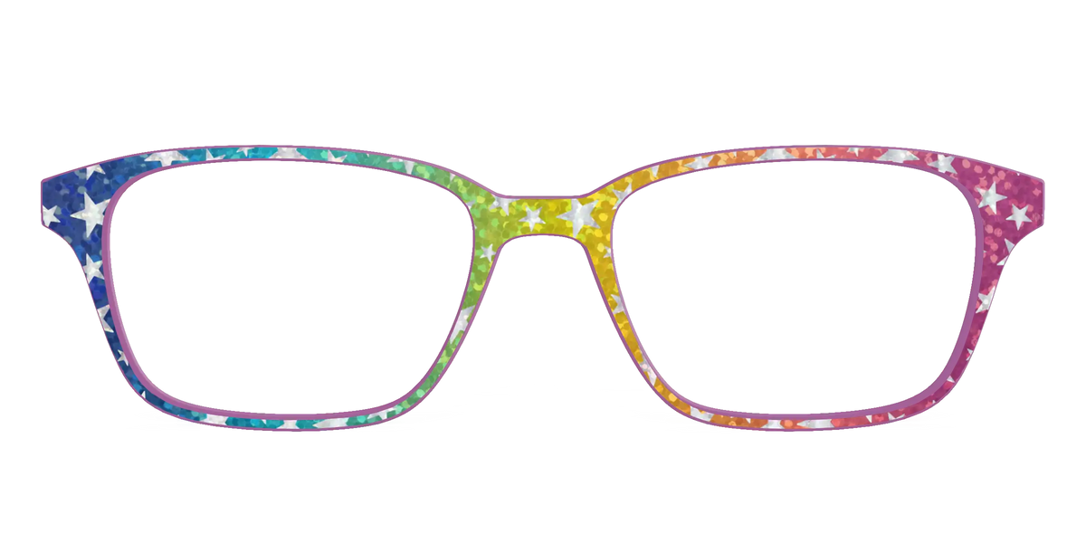 The Iridescent Rainbow Stars