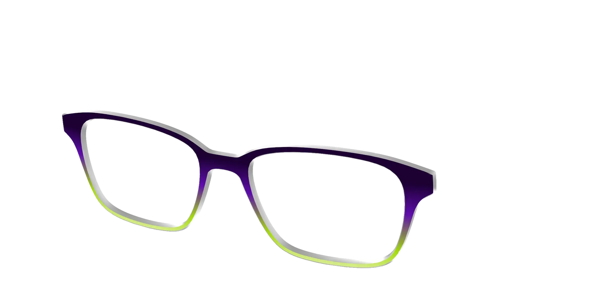 The Midnight to Electric Lime Gradient