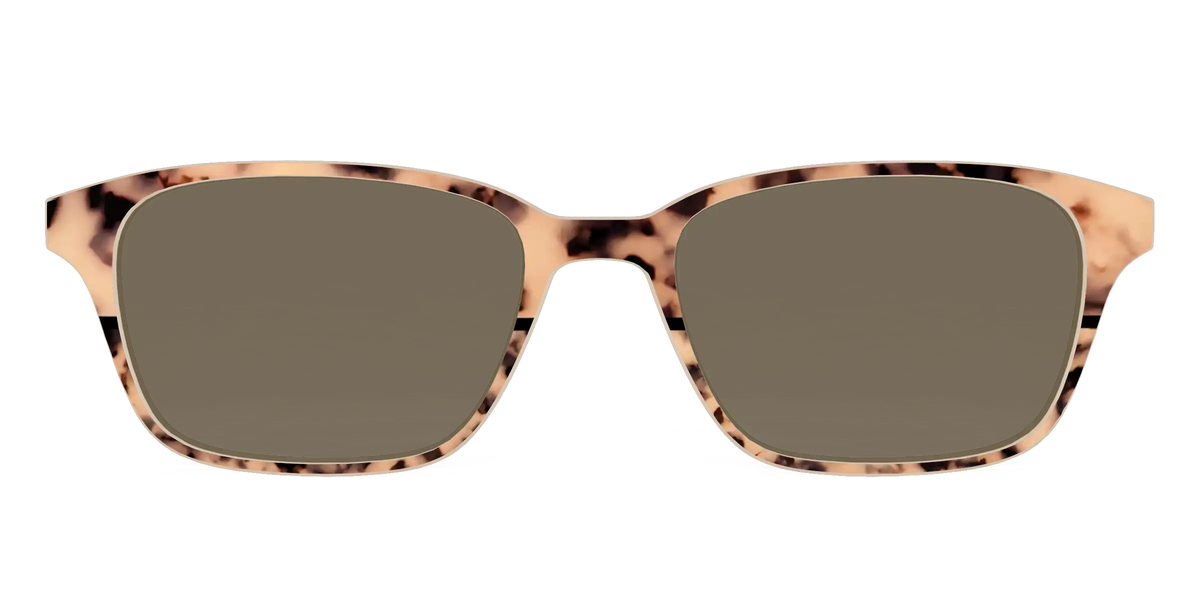 The Polarized Bisque Tortoise Split Sun Top